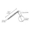 Ring Keychain Glasses Screwdriver Eyeglasses Screwdriver Straight Cross Screwdriver Repair Tool