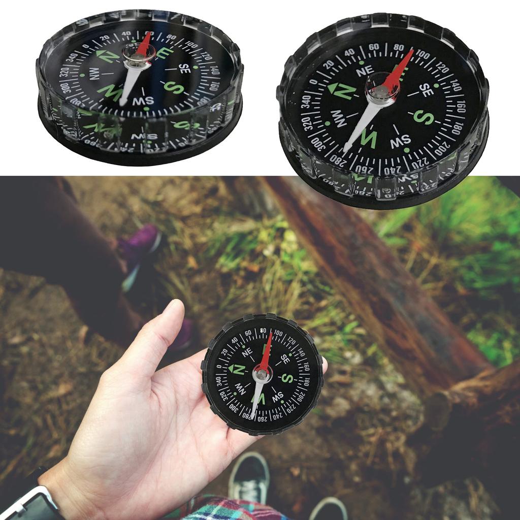Waterproof Pocket Watch Compasses Navigation Compasses Classic Clear Cover Compasses Camping Hiking Pocket Survival Tool