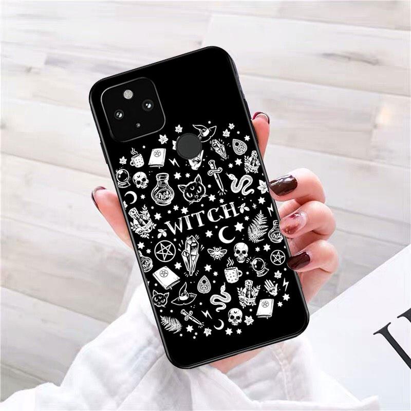 Чехол для телефона Girly Pastel Witch Goth для Google Pixel 7 Pro 7 6A 6 Pro 5A 4A 3A Pixel 4 XL Pixel 5 6 4 3 XL 3A XL 2 XL Funda Coque