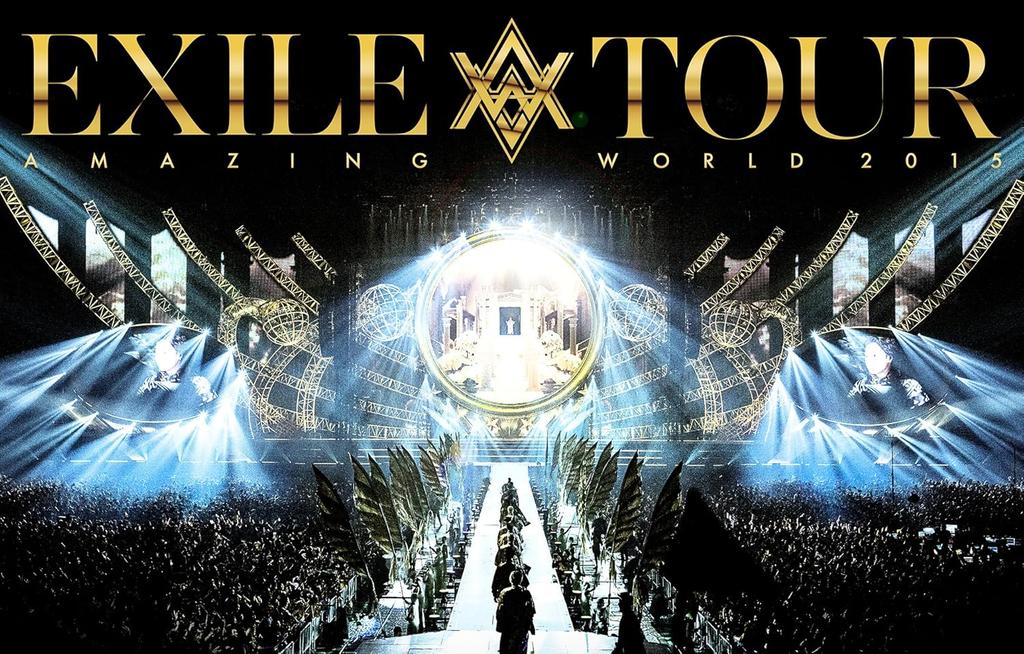 DVD EXILE - EXILE LIVE TOUR 2015 " AMAZING WORL RZBD86062 Japan ObiJapanese Pop/Rock Used