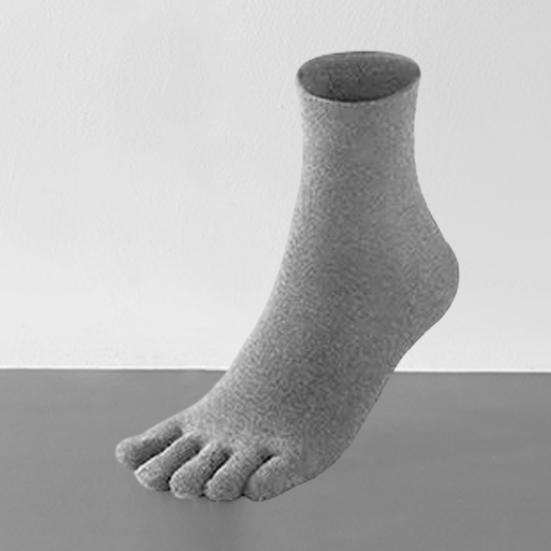 1 пара носков для ног осень-зима влагоотводящие дышащие супинаторы нескользящие мужские и женские спортивные беговые хлопковые носки с пятью пальцами