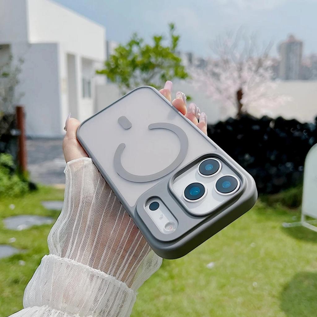 Новый противоударный матовый полупрозрачный чехол MagSafe для iPhone 17, 17 Air, 17 Pro, 17 Pro Max с магнитной беспроводной зарядкой.