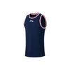 Баскетбольная футболка Li Ning Sports с принтом логотипа, впитывающая пот, удобная, мужская спортивная одежда AATT001-1
