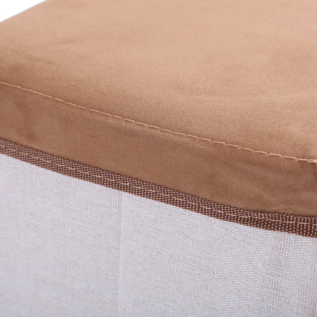 Foldable Pet Stairs 3 Step Foam Dog Cat Step Stairs for High Bed with Storage Box Pet Staircase for Smaller Puppies Cat