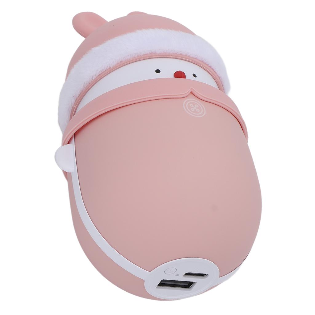 Rechargeable Hand Warmer 6000mAh Travel Portable Cute Snowman Shaped Electric Hand Warmer Power Bank
