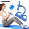 Multifunction Tension Rope 6-Tube Elastic Yoga Pedal Puller Resistance Band Tension Rope For Leg Stretching Slimming Training