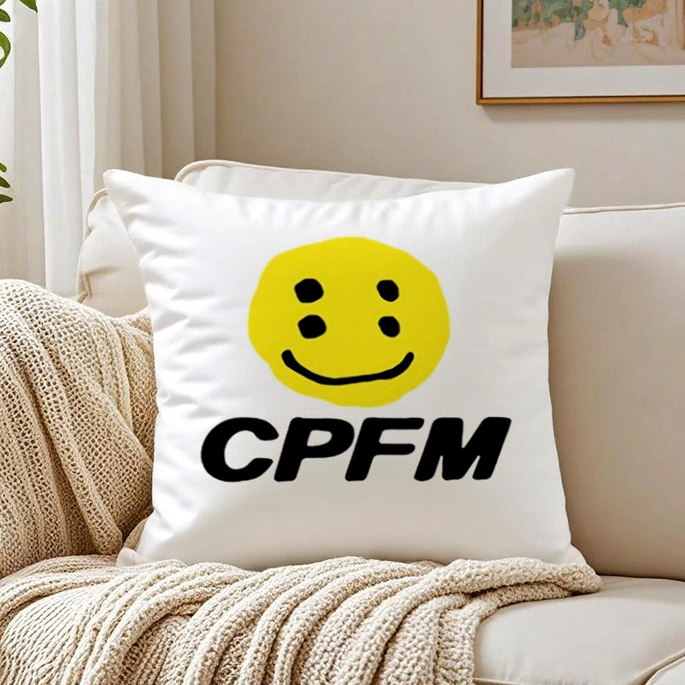 Luxury Smile CCpfm Cushion Cover Linen Pillowcase Soft for Sofa Bed Home Room Decor
