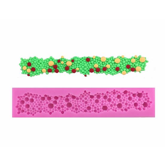Форма для шоколада, легко моющаяся, в форме пузырьков, прочная, декоративная форма для шоколада для шеф-повара