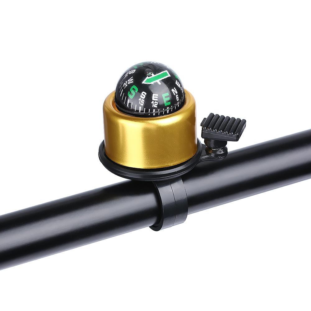 Sport Handlebar Accessory Compass Cycling Ring Bicycle Bell