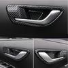For Hyundai Santa Cruz -2026 Carbon Fiber Interior Door Handle Bowl Cover 4p