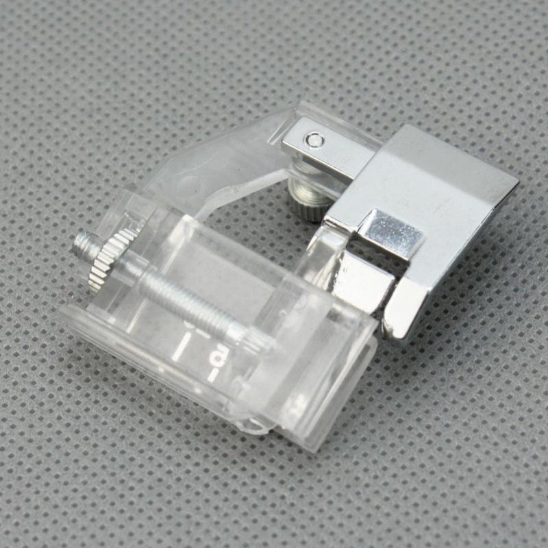 Регулируемая прижимная лапка для переплета с защелками для дома, регулируемая прижимная лапка для швейных машин, регулировка края прижимной лапки