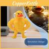 Desktop Ornament Originality Muscular Little Yellow Duck Stress Relieving Toy