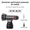 Bike Air Pumps Conversion Adapter Fast Conversion Head Clip Adapter Valves for Adventure Cycling