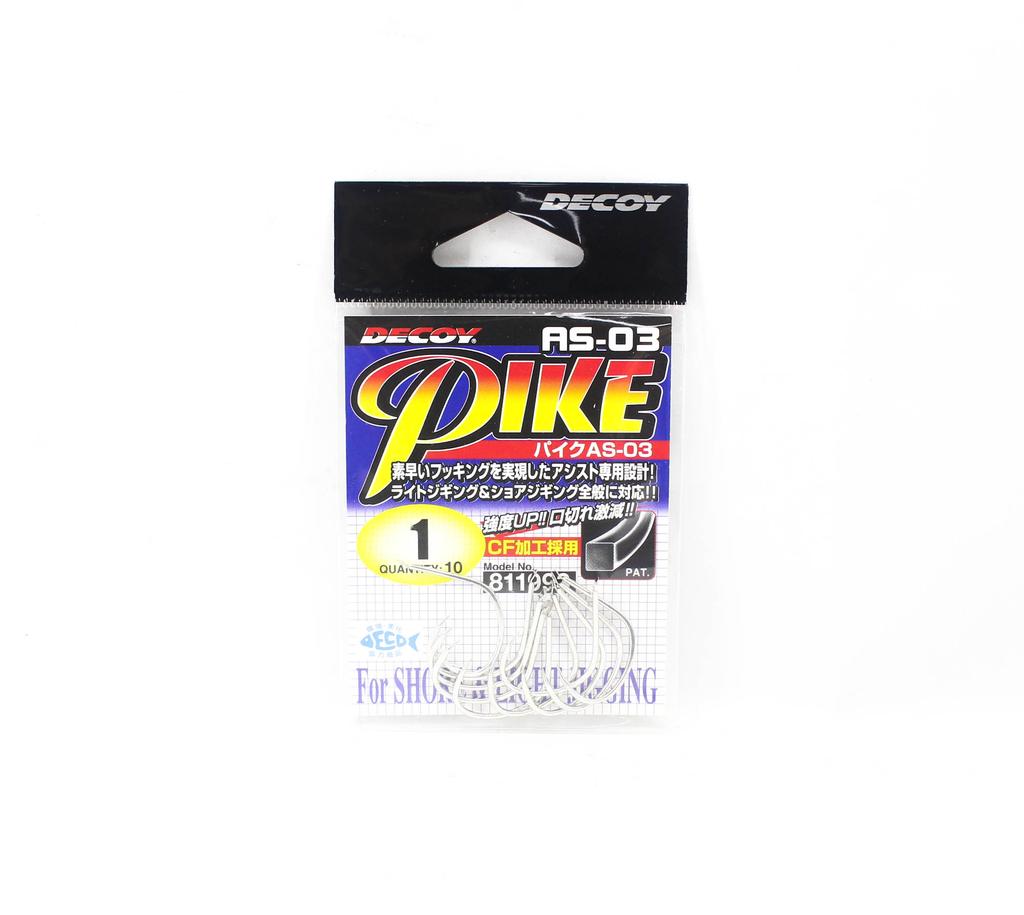 Decoy AS-03 Jigging Single Pike Size 1 (1993)