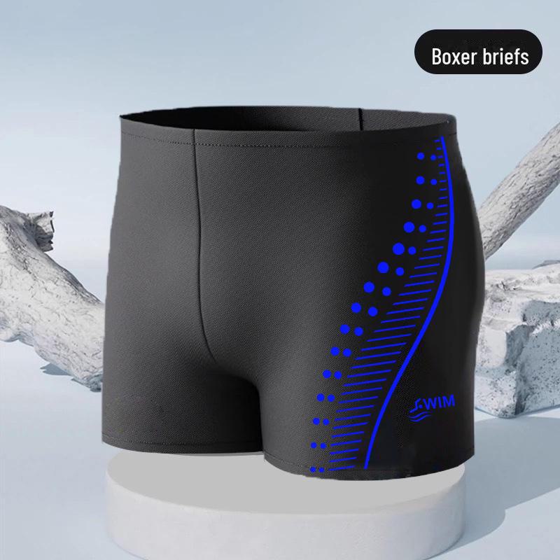 Мужские быстросохнущие нейлоновые плавки - Simple Fashion Hot Spring Swimwear