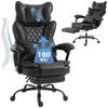 Executive Office Chair, 180kg Big and Tall Desk Chair, Black