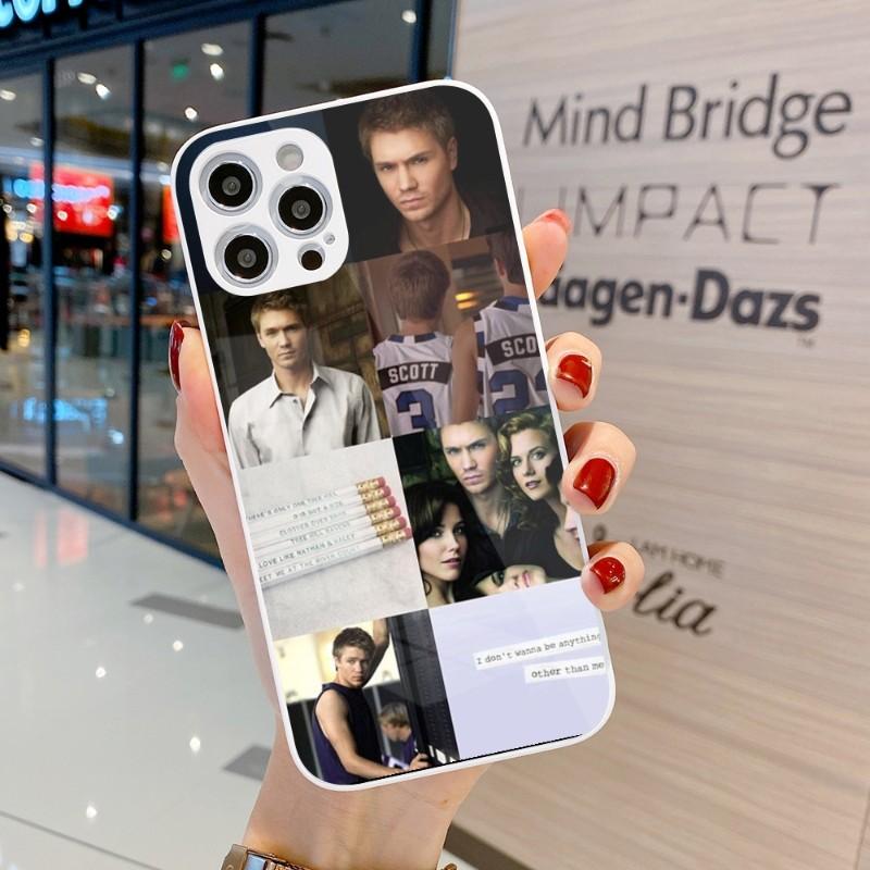 Чехол для телефона One Tree Hill Tv для iPhone 14 13 12 11 Pro Max X XR XS 8 7 Plus, цветное жидкое стекло