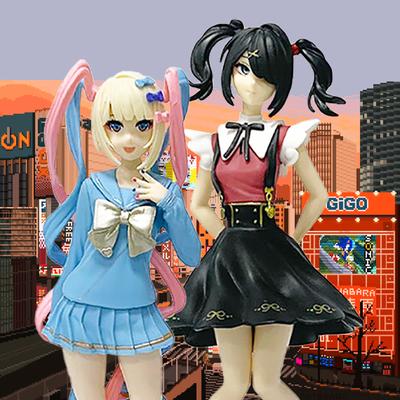 Аниме Needy Girl Overdose Фигурка Pop Up Parade Rain KAngel Фигурки Виртуальный Загрузчик ПВХ Коллекционная Модель Украшения Игрушки