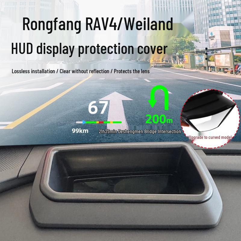 Защитный чехол от пыли на приборную панель с HUD-дисплеем для RAV4/Wildlander