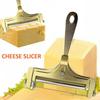 Cheese Slicer With Stainless Steel Wire & Roller Adjustable Kitchen Manual Slicer Cheese Butter Grater Thickness Cutter Che W9L5