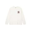 MLB Свитшоты New York Yankees Унисекс Белый Круглый вырез Средний Обычный 3AMTM0934-50CRS