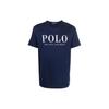 Polo SS22 Letter Print Crew Neck Short Sleeve T-Shirt Men T-Shirts Blue 710860829-006