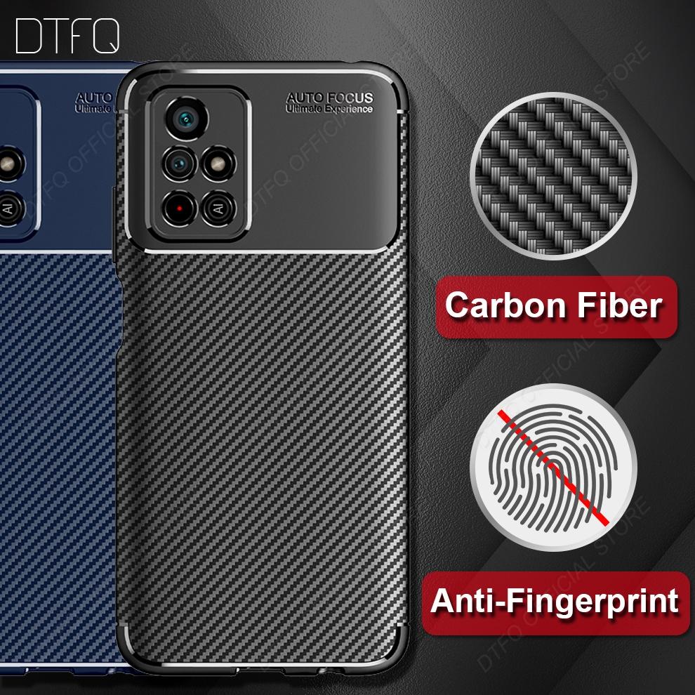 Для POCO M4 Pro чехол из углеродного волокна, противоударный чехол для POCO X3 Pro, матовый силиконовый чехол Funda Coque для POCO M4 Pro 5G POCO X4 Pro