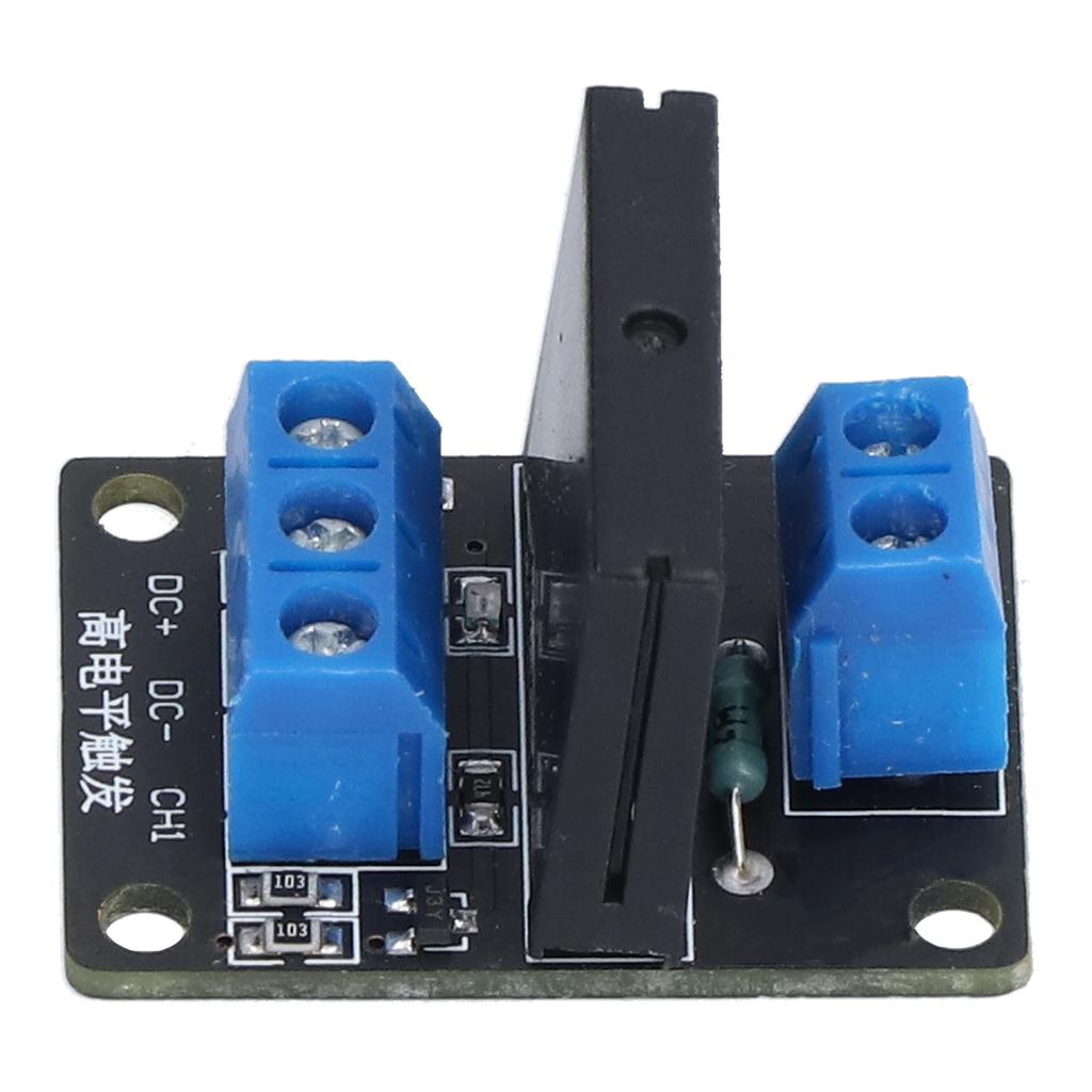 HY‑M285 1 Channel Solid State Relay Module Relay Low Level Driver Module with Fuse