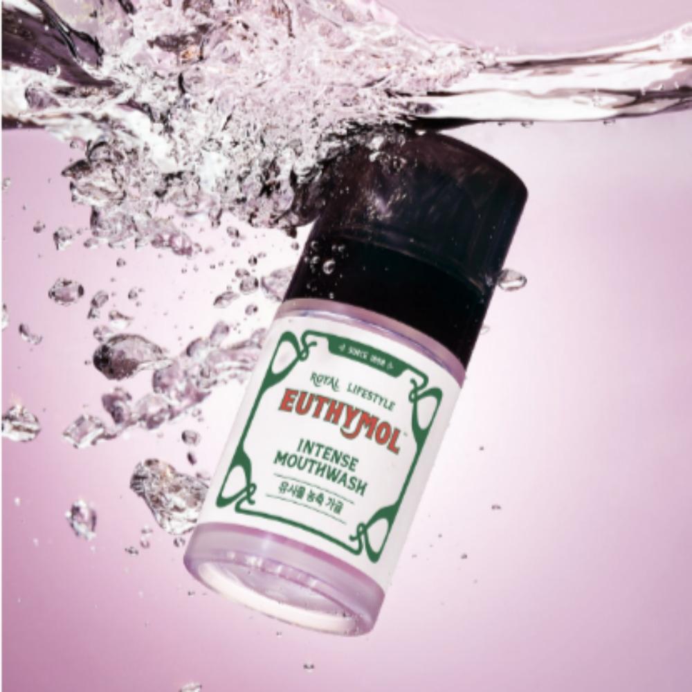 [EUTHYMOL] Интенсивный ополаскиватель для полости рта 50 мл / Экстракт эвкалипта / Byeon Woo Seok