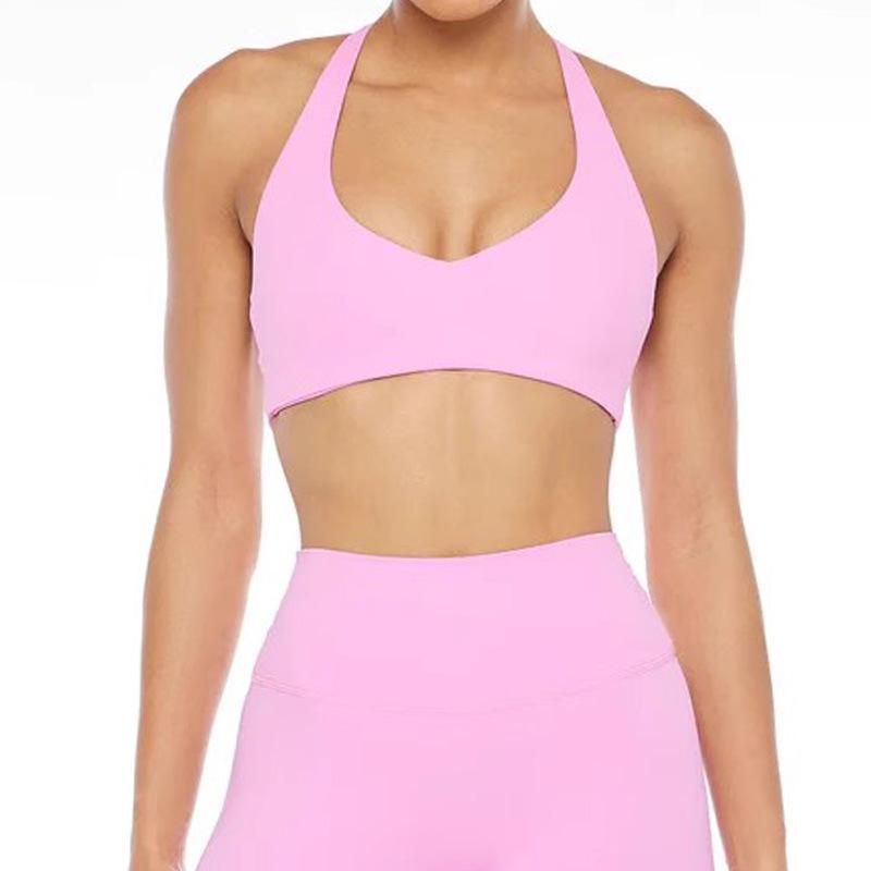 "Women's Sexy Cross-Border Yoga Tube Top with Beautiful Back for Dance and Fitness."