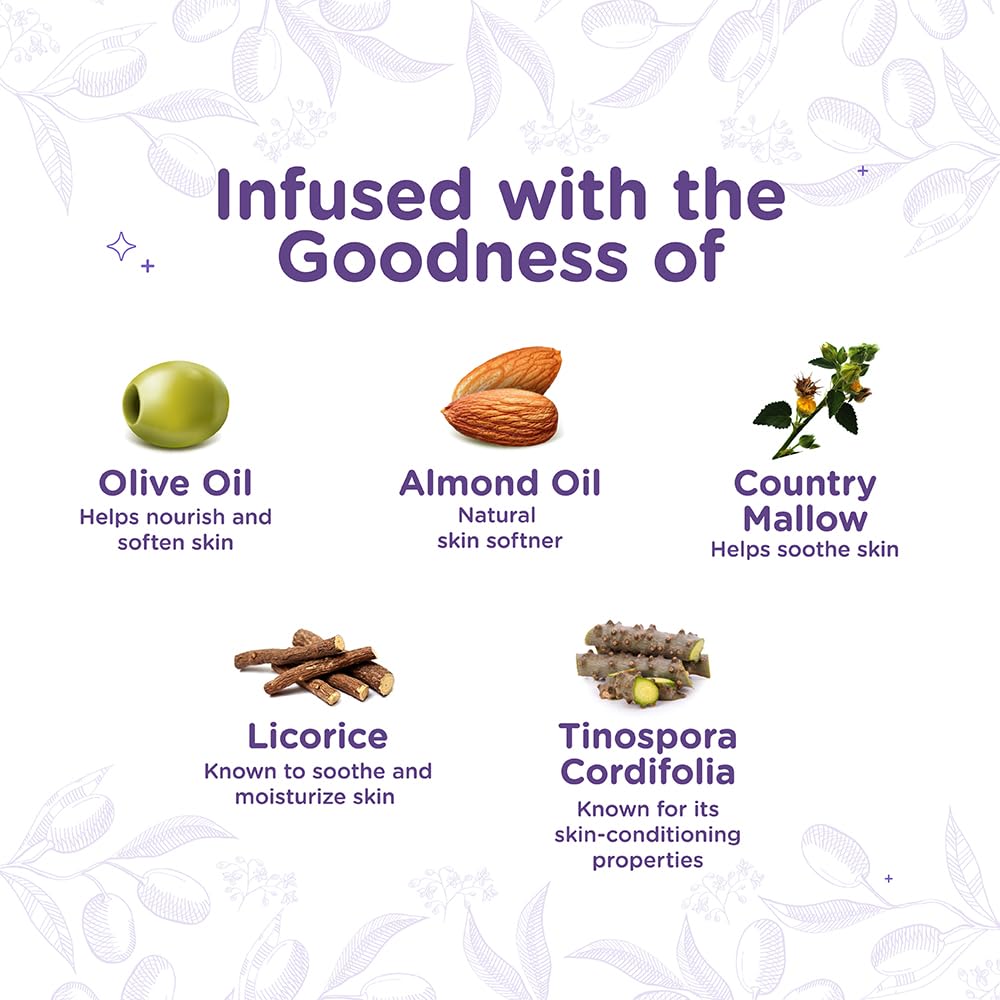 Himalaya Детский лосьон 200 мл Нежный увлажняющий крем для мягкой кожи с оливковым и миндальным маслом, 1 шт.