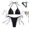 Micro Bikini Sexy Swimsuits For Women Swimwear Dot Brazilian Bikini Set Thong Biquini Swim Suits String Beachwear Female