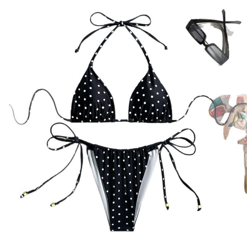 Micro Bikini Sexy Swimsuits For Women Swimwear Dot Brazilian Bikini Set Thong Biquini Swim Suits String Beachwear Female