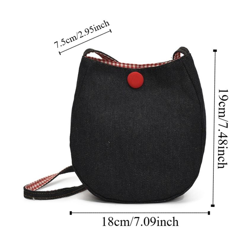 Cute Crossbody Phone Pouch Plaid Grid Shoulder Bag Casual Small Square Bag  Travel