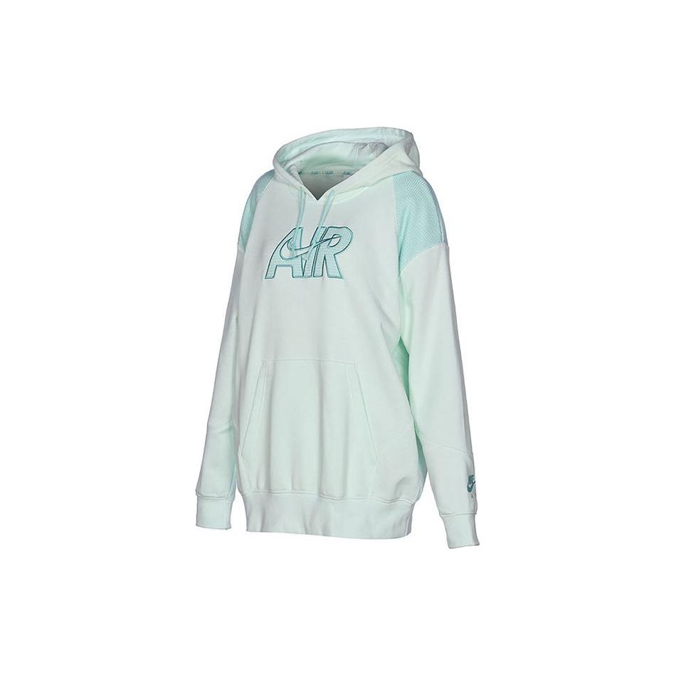Nike Вязаная толстовка с принтом алфавита, женские топы, зеленая, DM6060-394