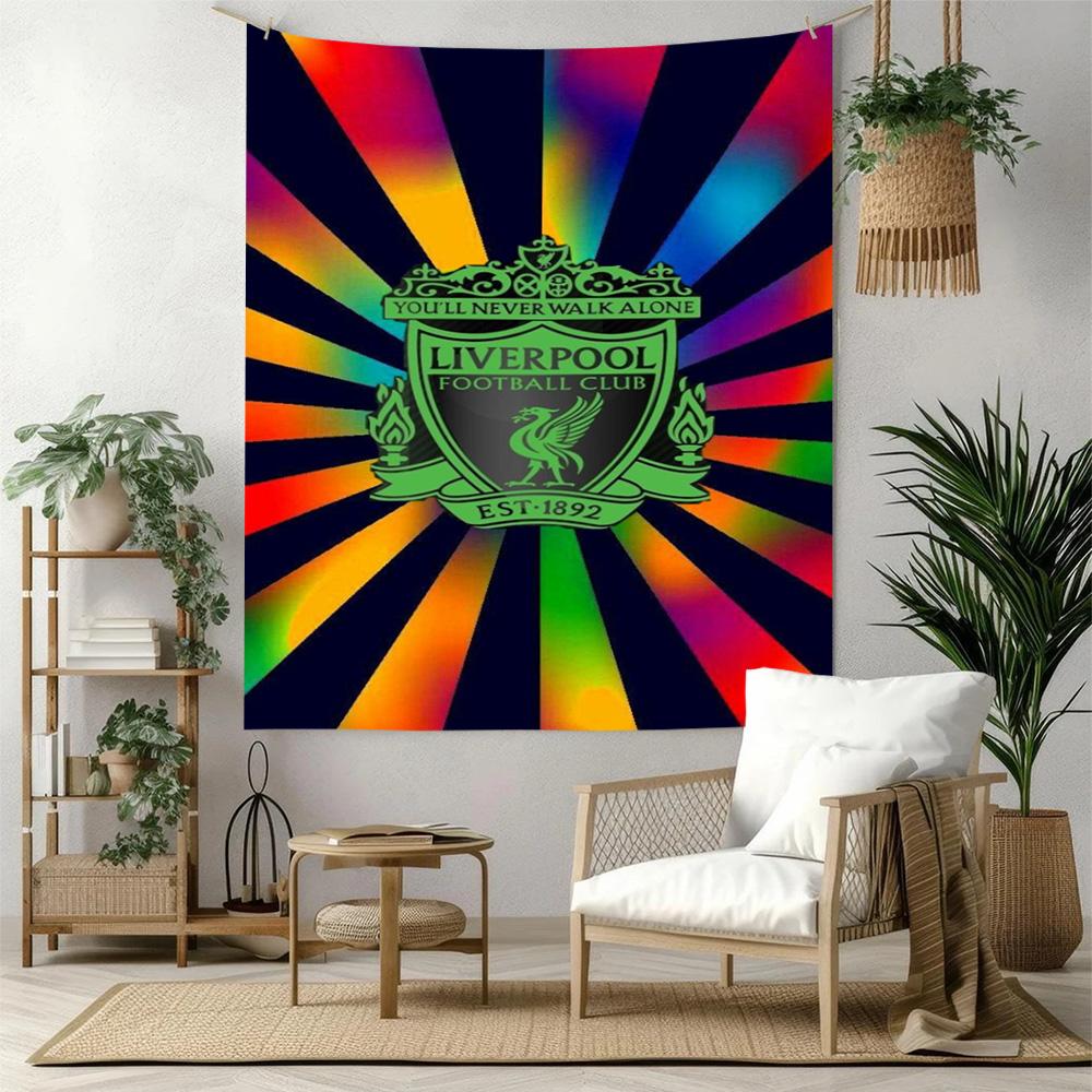 Liverpool Wall Tapestry Psychedelic Art Suitable for Bedroom Living Room Dorm Wall Indoor Boho Decor Gift for Thanksgiving Christmas