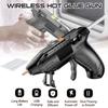 Hot-melt Glue Gun+glue Strip (10/40/100 Pieces) Suit Rechargeable Wireless High-viscosity Electric Glue Gun