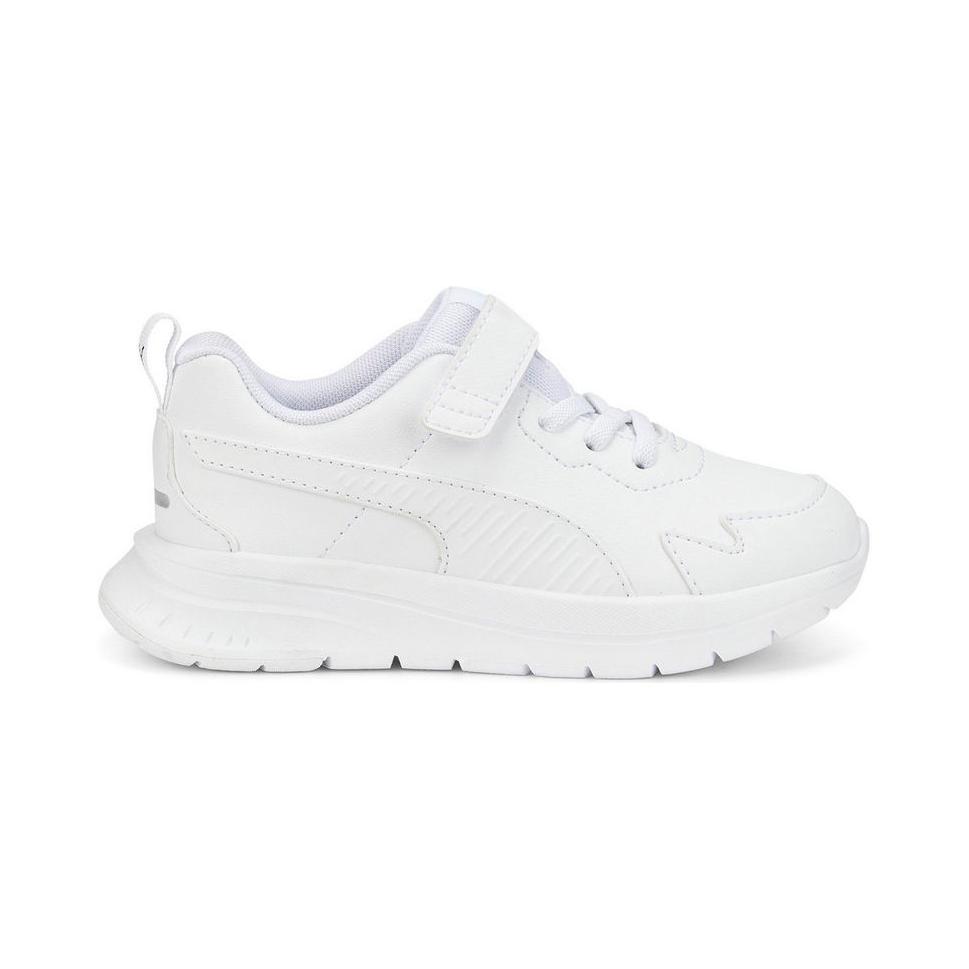 Puma Evolve Run SL Comfortable Simple Low Top Kids Casual Shoes Kids Sneaker White 386236-02