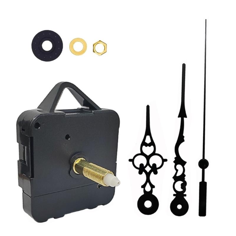 Комплект для замены часового механизма с длинным валом 32 мм для ремонта часов дома, в офисе и в мастерской