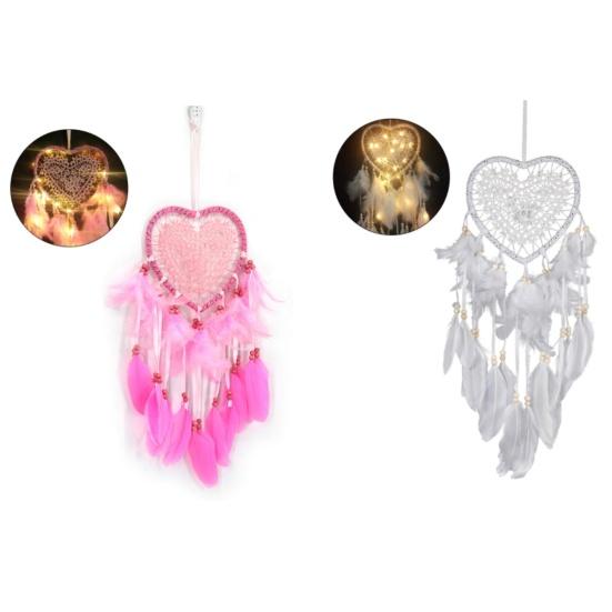 Ловец снов в форме сердца для декора