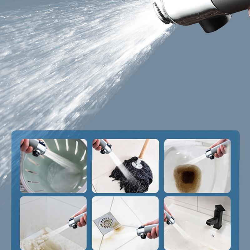 3-функциональная мощная насадка для душа с фильтром для ванной комнаты, душевая лейка с распылителем, уникальный дизайн, набор для душа в форме сердца