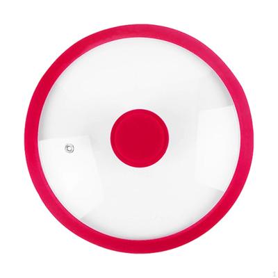 Крышка для кастрюли Силиконовая Универсальная Крышка Стеклянная Замена Сковорода Сковорода Аксессуар Пароотвод