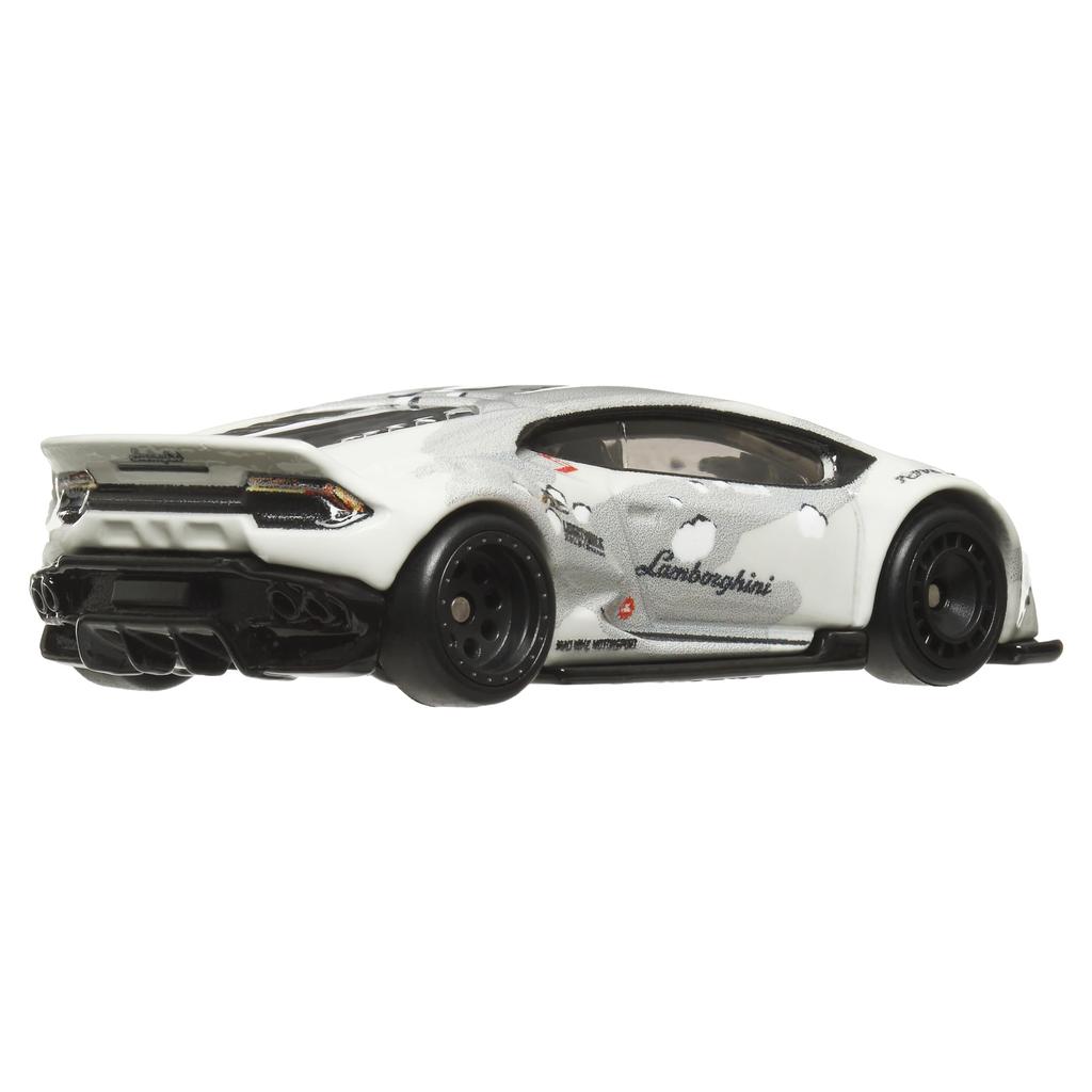 Hot Wheels Car Culture Slide Street Liberty Works Lamborghini Huracan Игрушечный автомобиль Миниатюрная машинка для возраста от 3 лет и HKC84 Вверх, Белый,