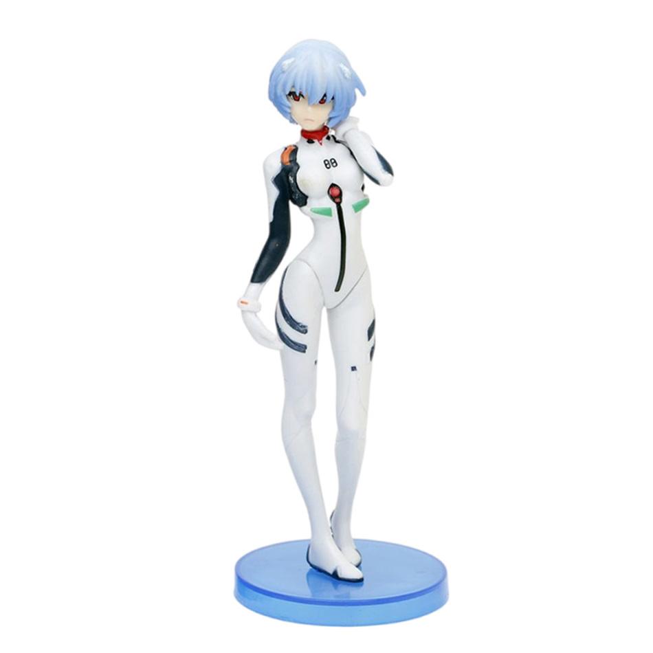 Аниме NEON GENESIS EVANGELION 13см Аянами Рей Аска Лэнгли Макинами Фигурка ПВХ Модель Кукла Настольное Украшение Коллекционные Игрушки