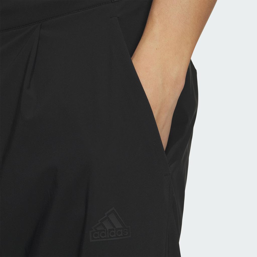 adidas Сплошные быстросохнущие спортивные капри на молнии, мужские брюки черного цвета JD5231