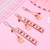 Fashion Charm Popular Bag Pendant Cake Mobile Phone Lanyard Cute Strawberry