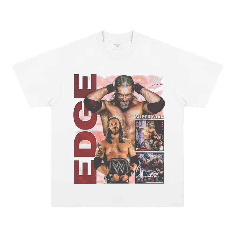 2025 Men's and Women's Summer Wrestling Edge Short Sleeve, John Cena T-Shirt, Chris Jericho Half Sleeve, Randy Orton