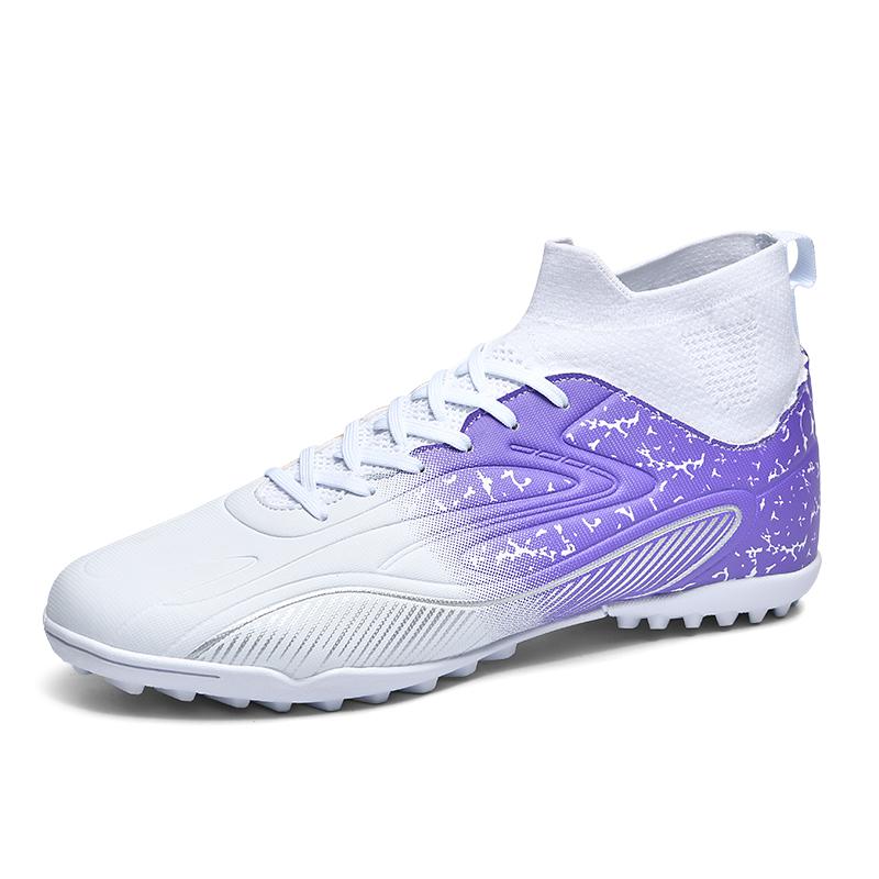 Модные мужские футбольные бутсы FG/TF Turf Soccer Cleats тренировочная обувь модный дизайн высококачественные уличные кроссовки высокие футбольные бутсы 45