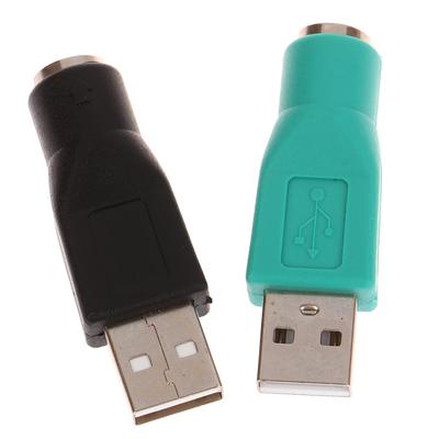 Адаптер PS2-USB-папа для компьютеров, ноутбуков, мышек, клавиатур, USB-разъемов, головок адаптера для клавиатуры