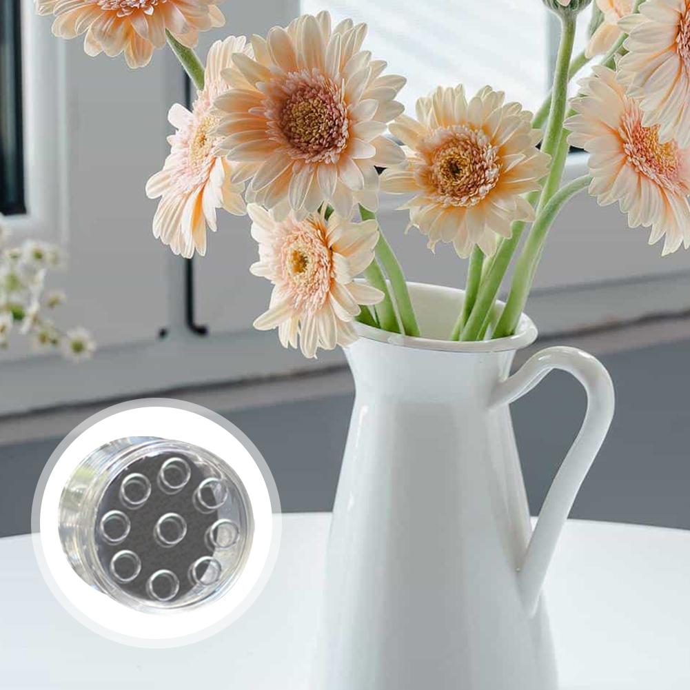 1/2 Pcs Spiral Stem Holder Plastic Bouquet Floral Arranger DIY Bouquet Twister Flower Arrangement Holder Transparent